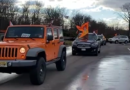 NRIs in New Jersey celebrate the opening of the Ram temple in Ayodhya with a car rally